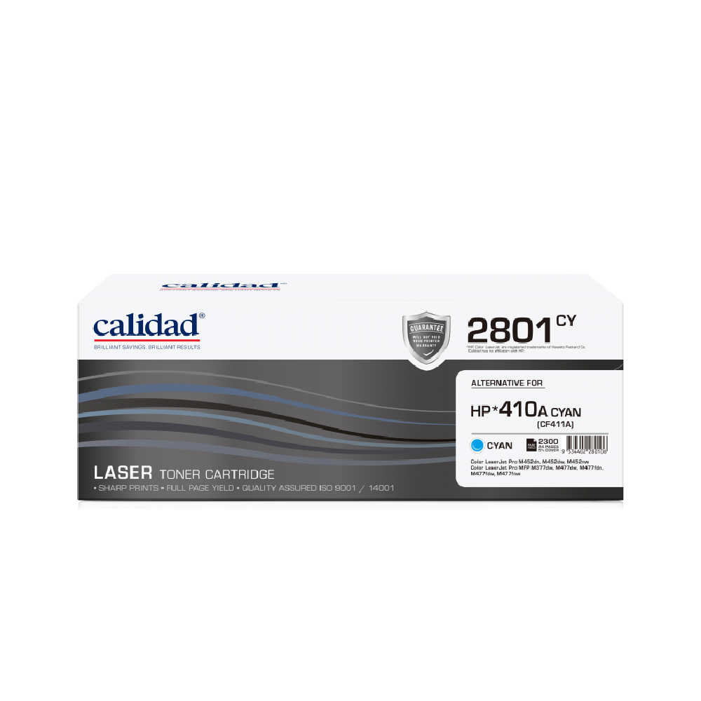 Calidad HP 410A Cyan (CF411A)